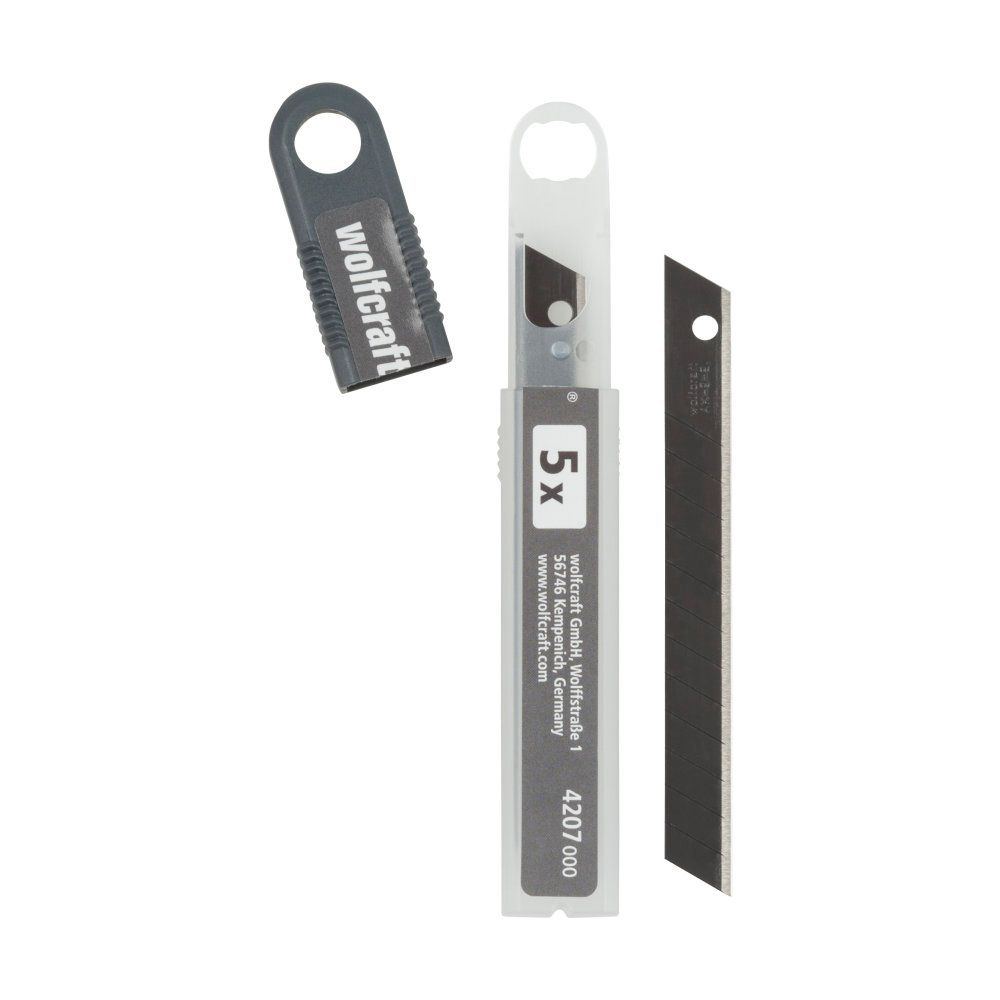 Wolfcraft Pro-Sharp brytblad 18 mm 5 st.