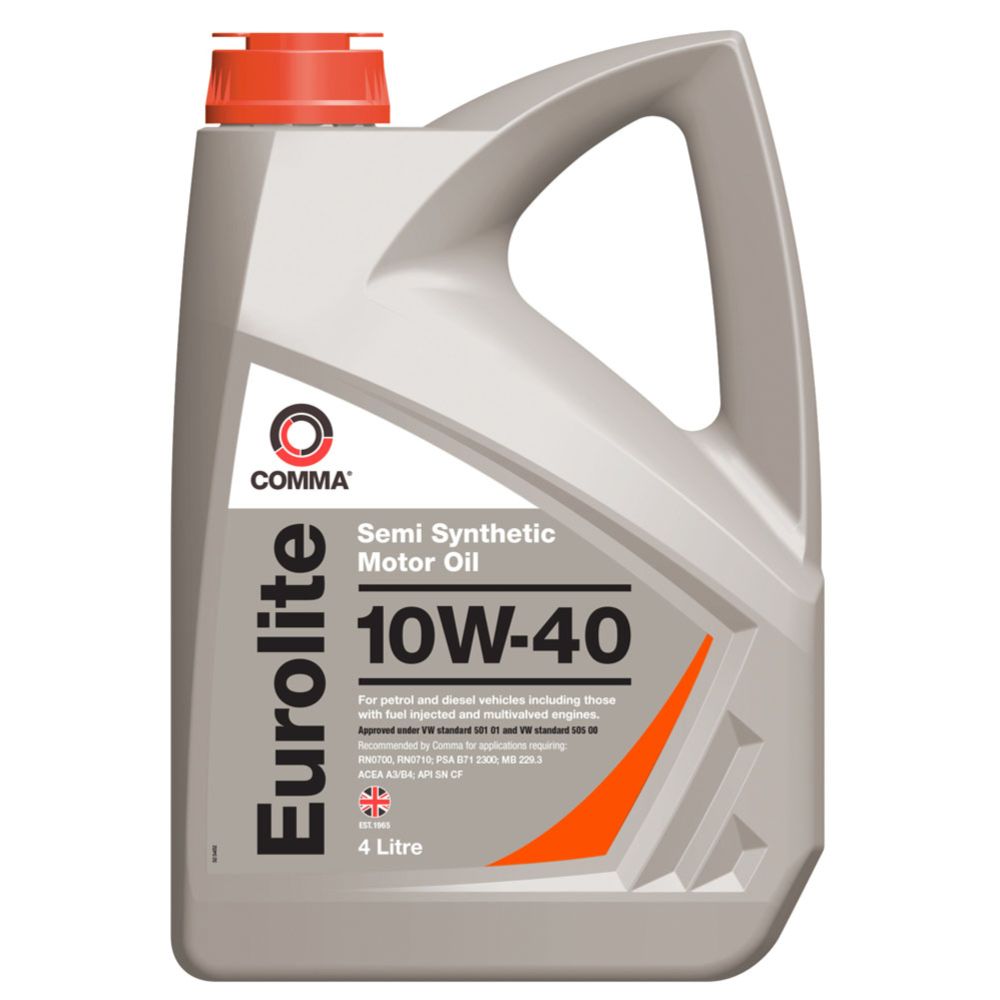 Comma Eurolite 10W-40 4 l moottoriöljy