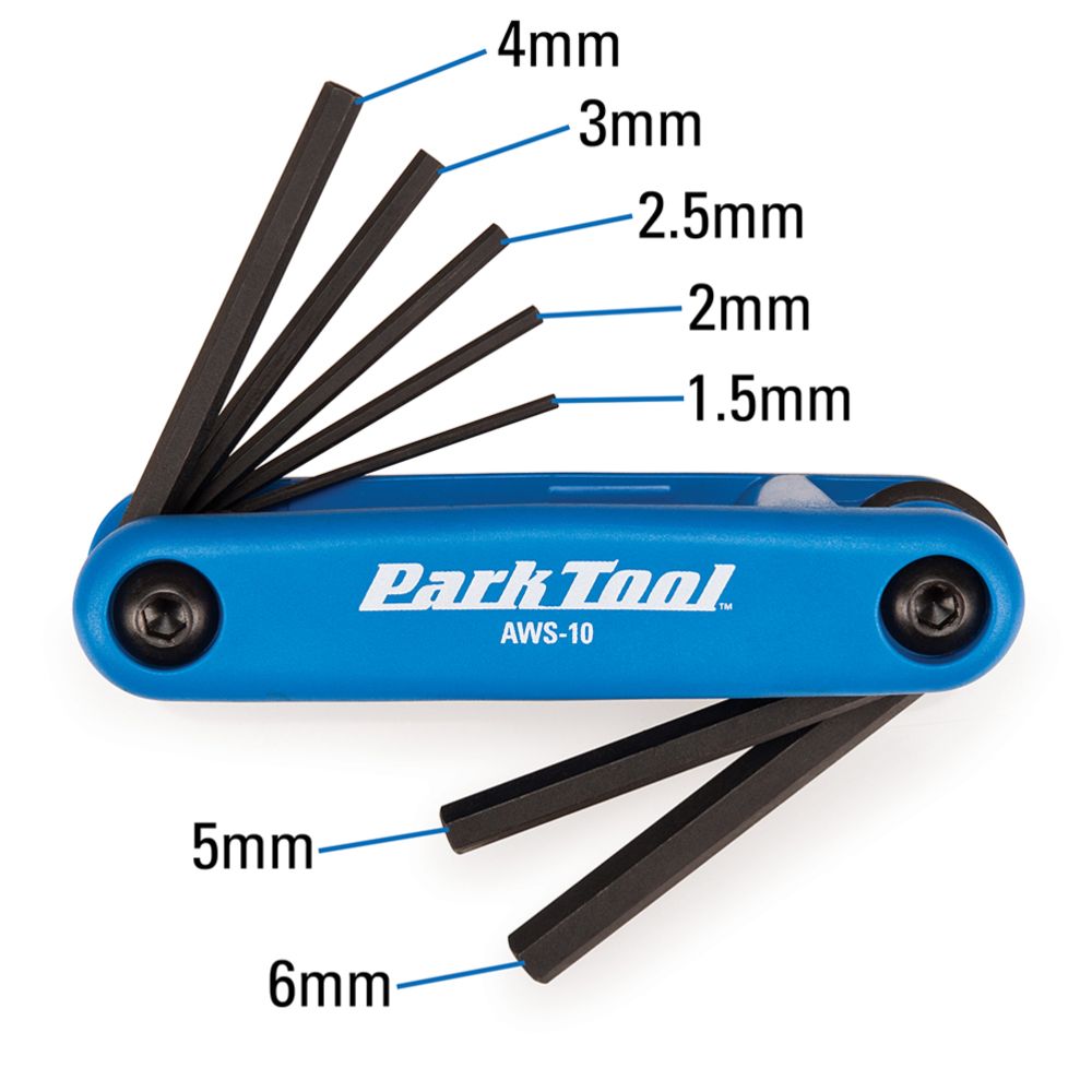 Park Tool AWS-10 insexnyckelsats