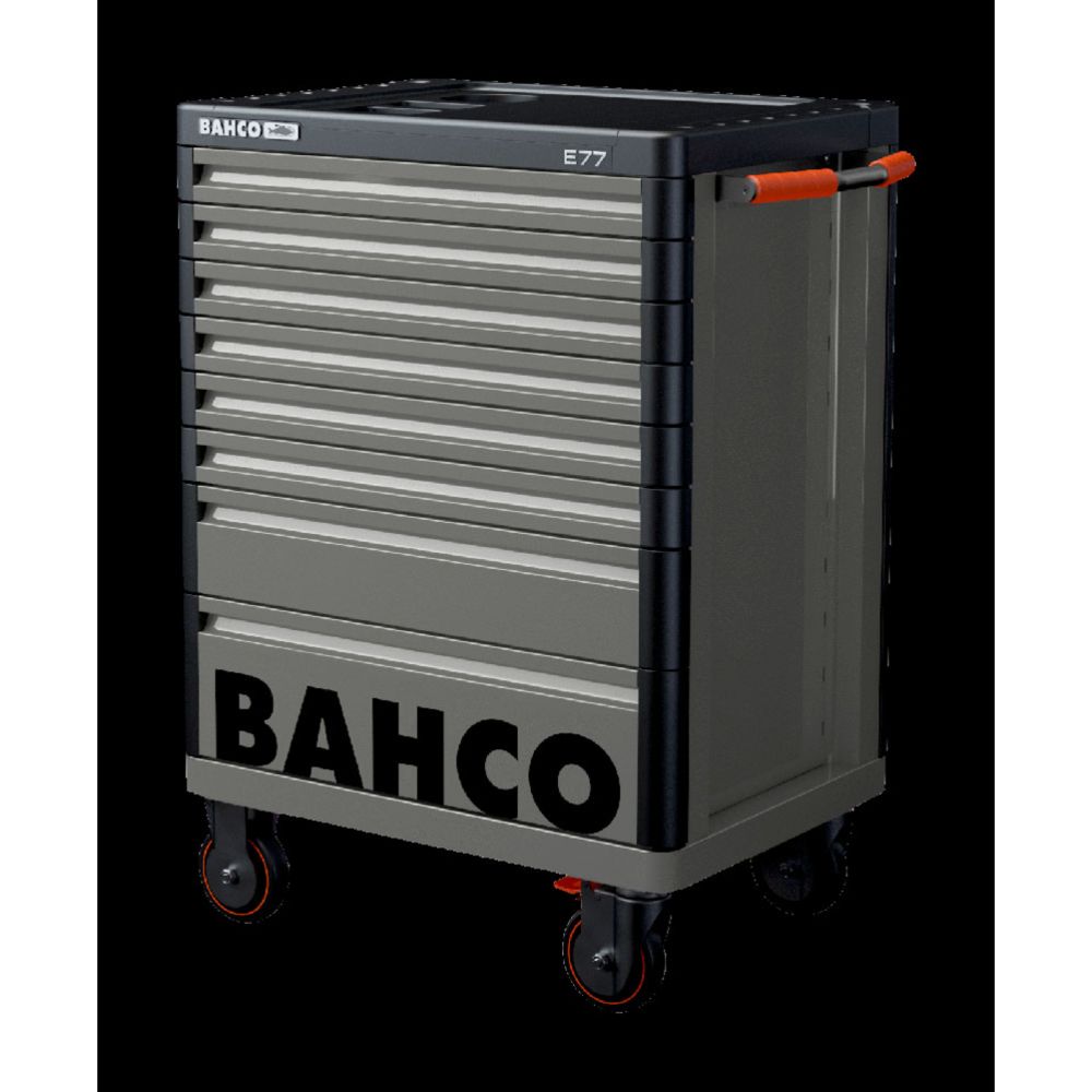 Bahco 1477K8 GREY E77 Premium Storage HUB tööriistakäru 26", 8 sahtlit