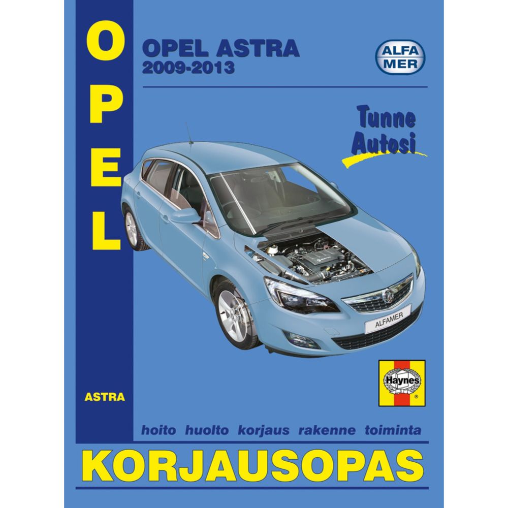 Korjausopas Opel Astra 2009-2013