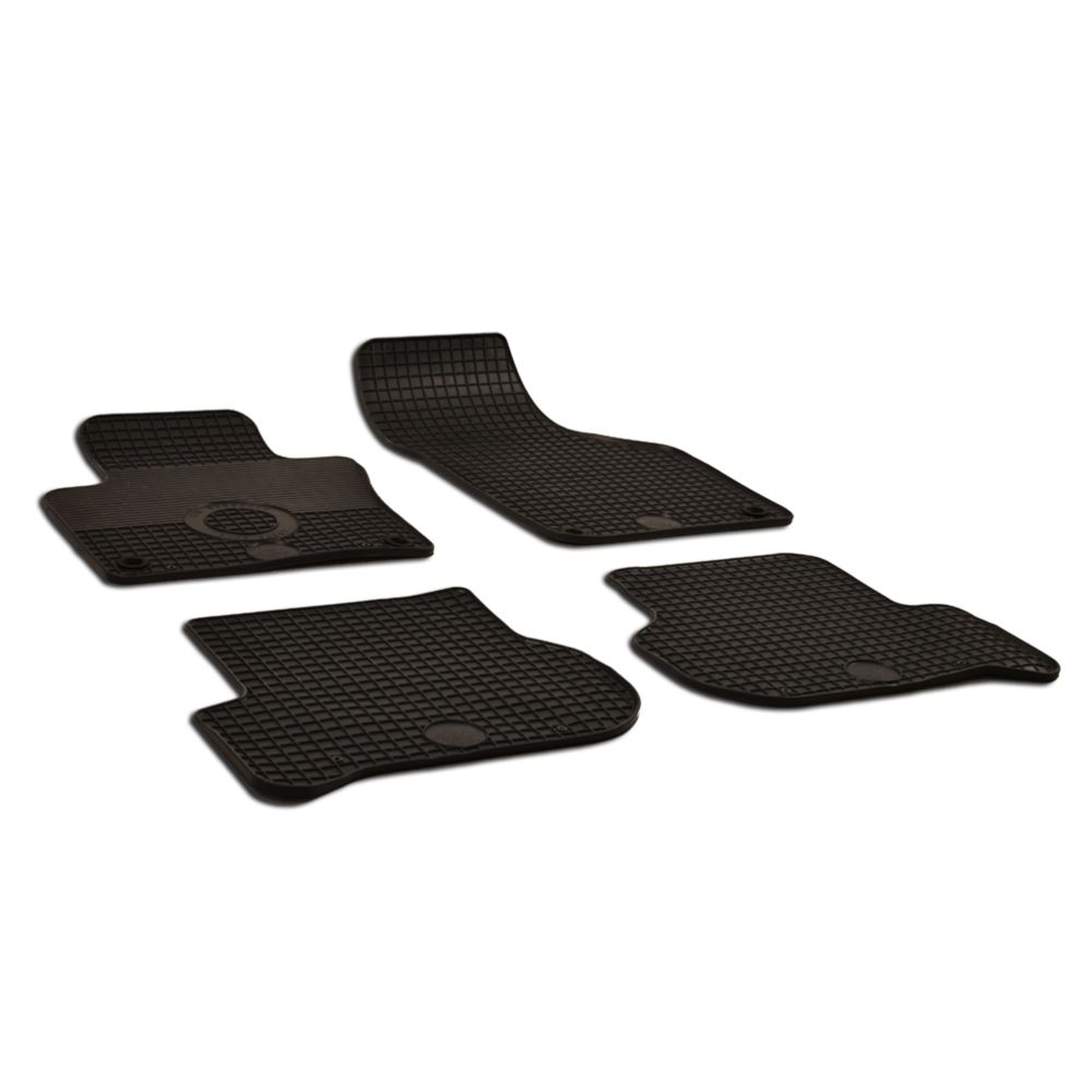 Gummimattsats VW Golf Plus 2004–2014 svart