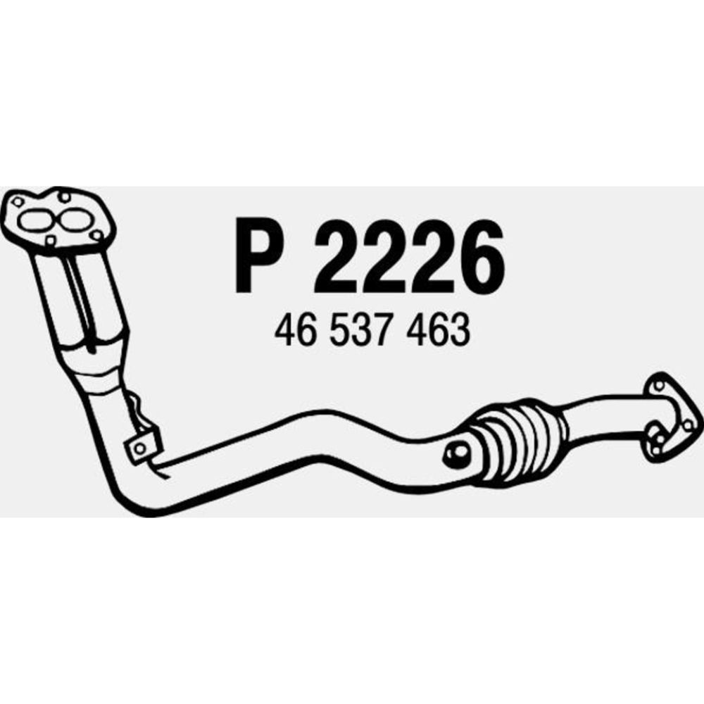 Avgasrör 14-2304
