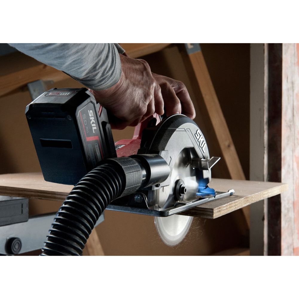 Skil 3550 DA kolborstfri batteridriven cirkelsåg 165 mm 4,0 Ah 20 V