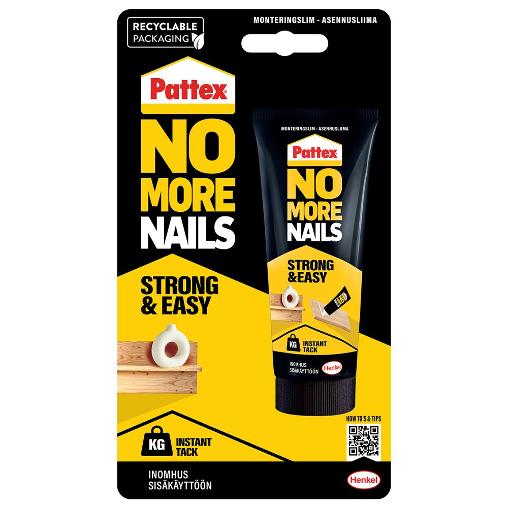 Pattex No More Nails monteringslim 40 ml
