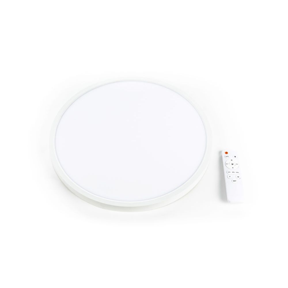 Led Energie kaugjuhitav paneelvalgusti, pinnapealne, IP40, 20 W, 2000 lm, CCT ø 300 mm