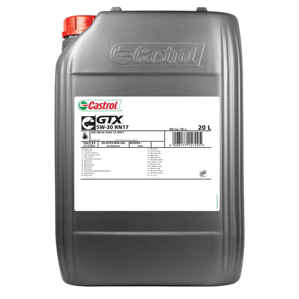 Castrol GTX 5W-30 RN17 20 l moottoriöljy