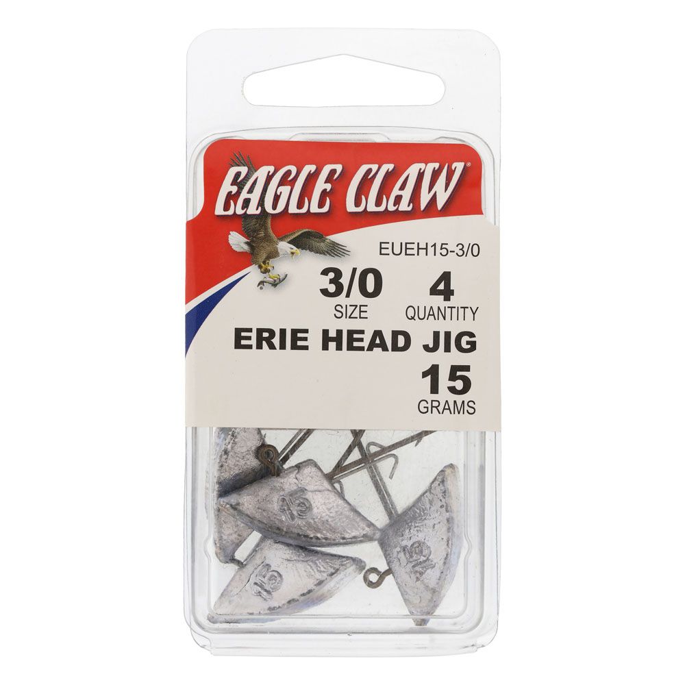 Eagle Claw Erie jiggskalle 4 st
