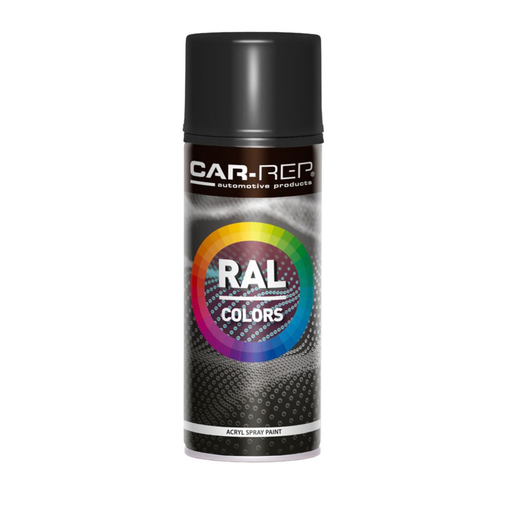 CAR-REP Spraymaali Akryyli RAL9005 musta 400 ml