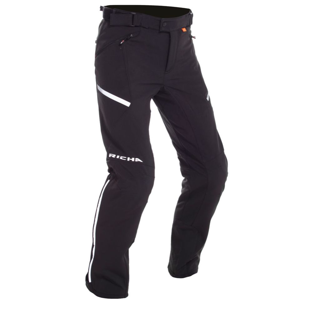 Richa Softshell mc-byxor dam svart