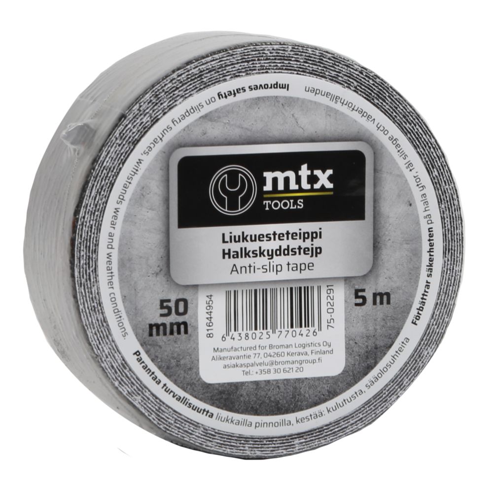 MTX libisemisvastane teip 50 mm x 5 m must