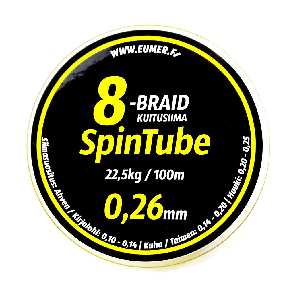 Spintube 8 100 m flätlina