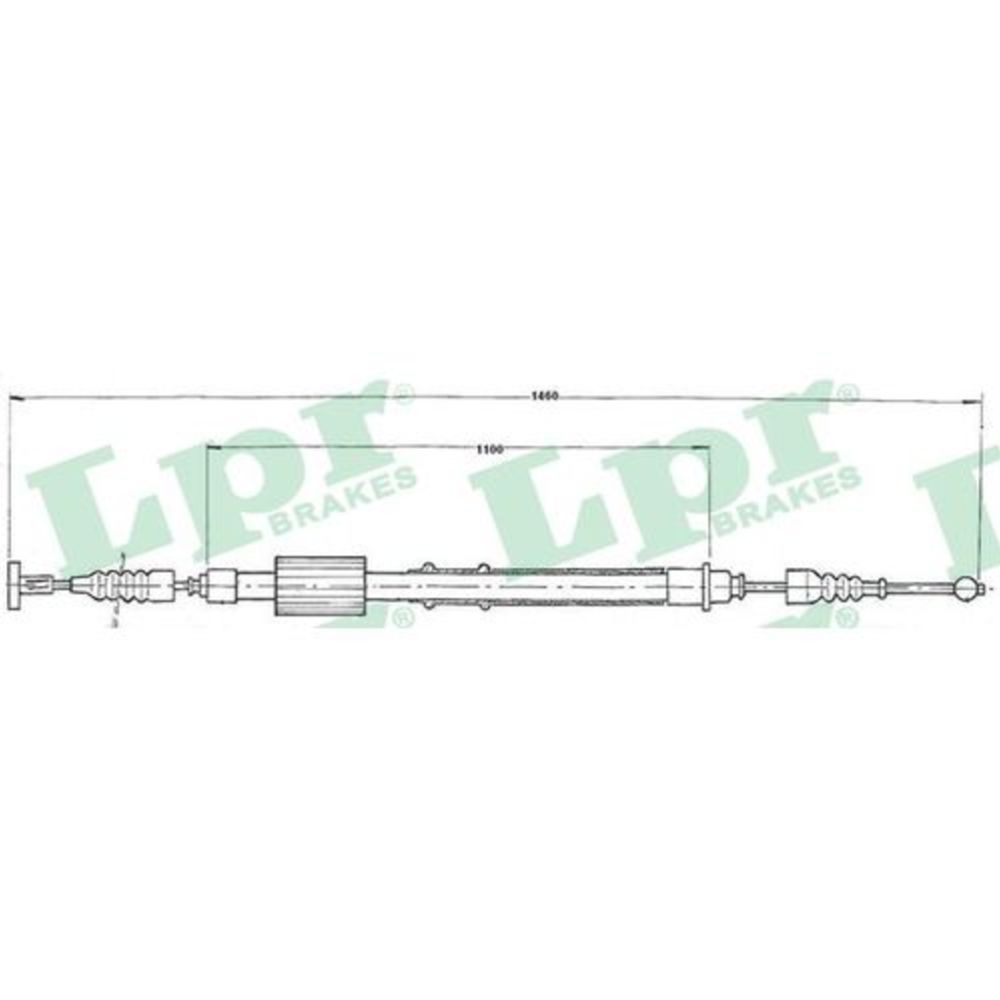 Käsijarruvaijeri 24-7318