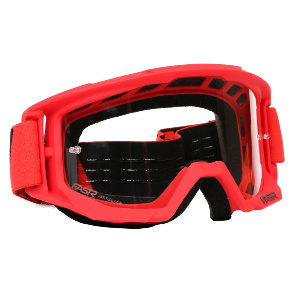 Fastr JJMX ajolasit punainen kirkas linssi