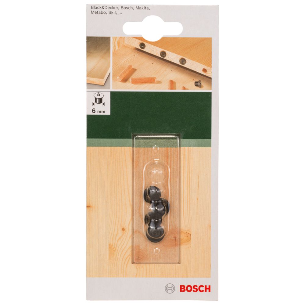Bosch tappimerkitsin, halkaisija 6 mm, 4 kpl