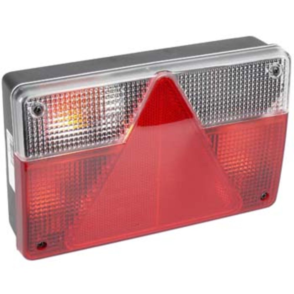 Takavalo+kolmioheijastin 14x22cm vasen