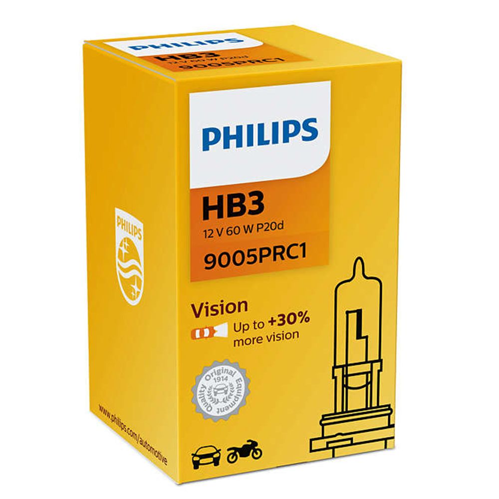 Philips Vision HB3 lampa 12 V / 60 W