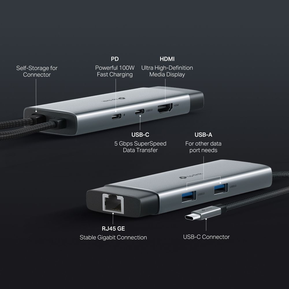 TP-LINK UH6120C 6-ports USB hub