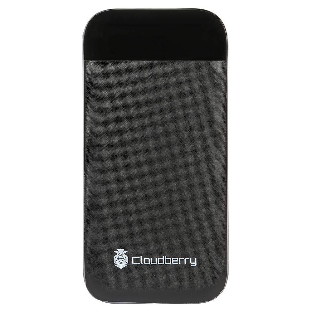 Cloudberry akupank LCD, 10 000 mAh, PD, QC 3,0 A + 2 x USB 2,0 A