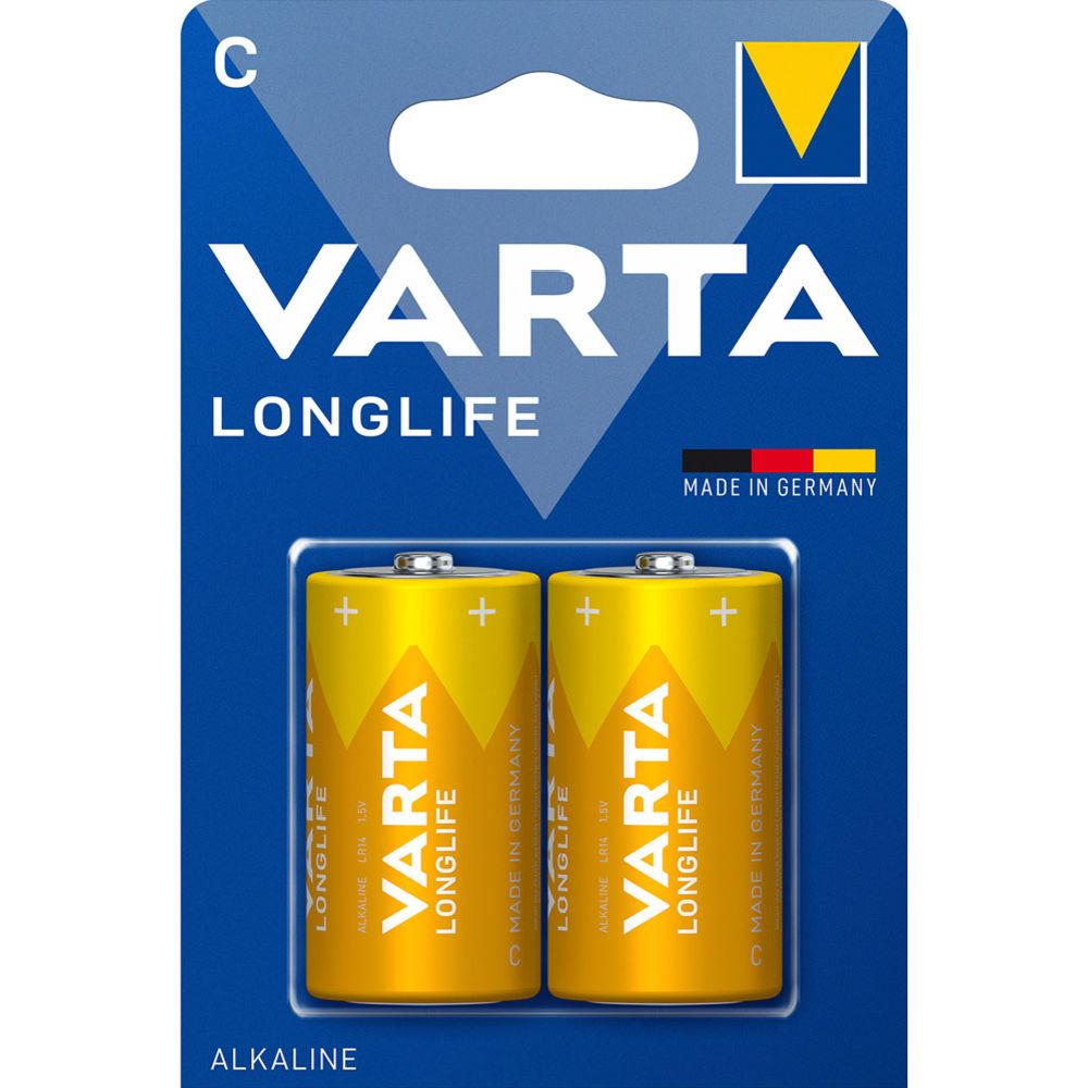 VARTA Longlife C paristo, 2 kpl