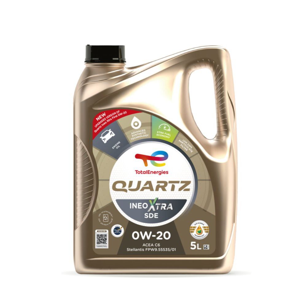 Quartz Ineo Xtra SDE 0W-20 5 l moottoriöljy