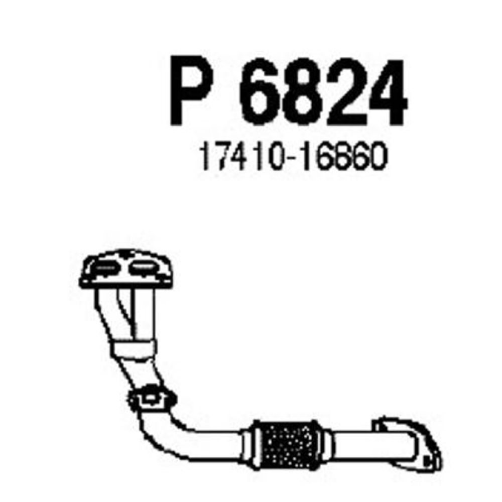 Avgasrör 14-6827