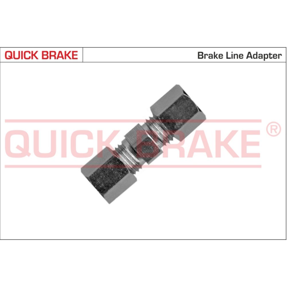 Skarvnippel för bromsrör 3/16" (4,75 mm)