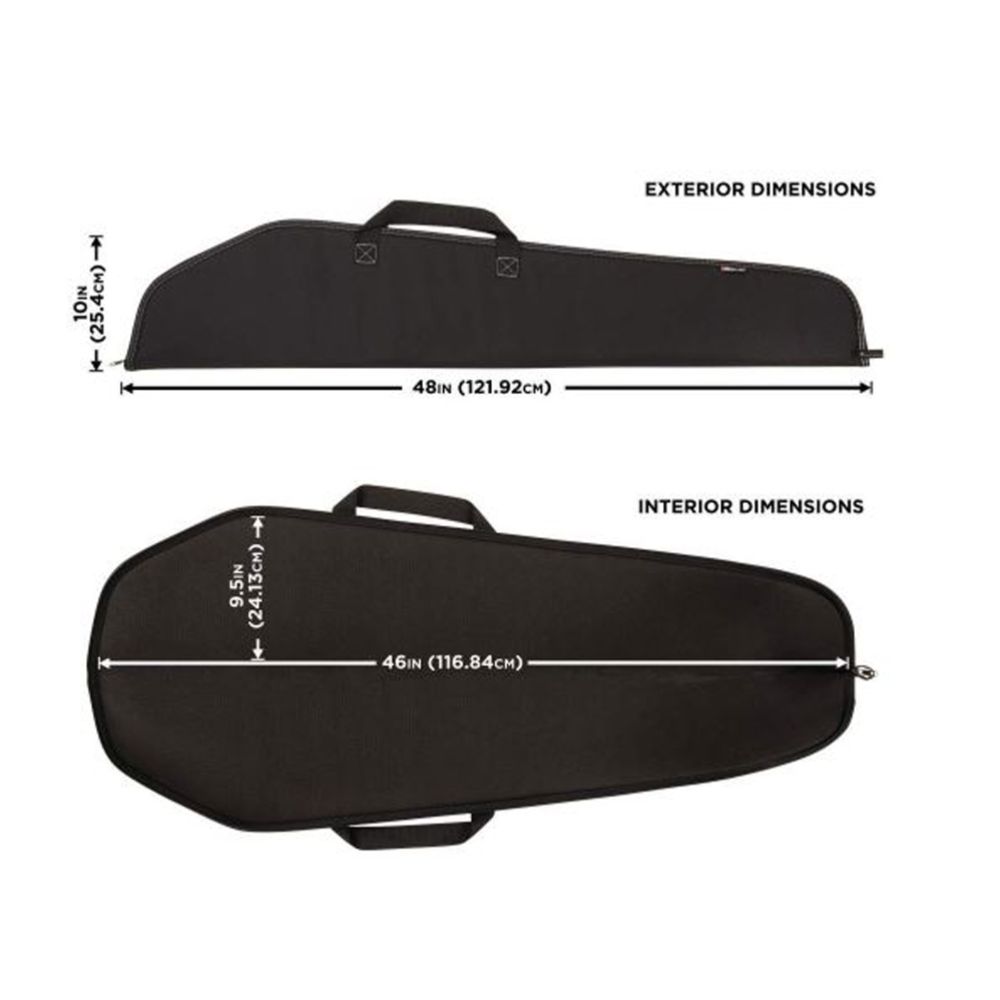 Allen Durango vapenväska för gevär 116 cm svart