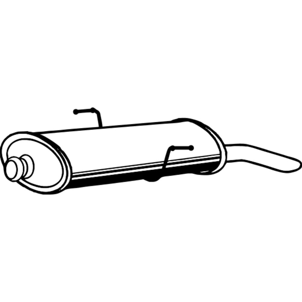 Takaäänenvaimentaja 14-4805