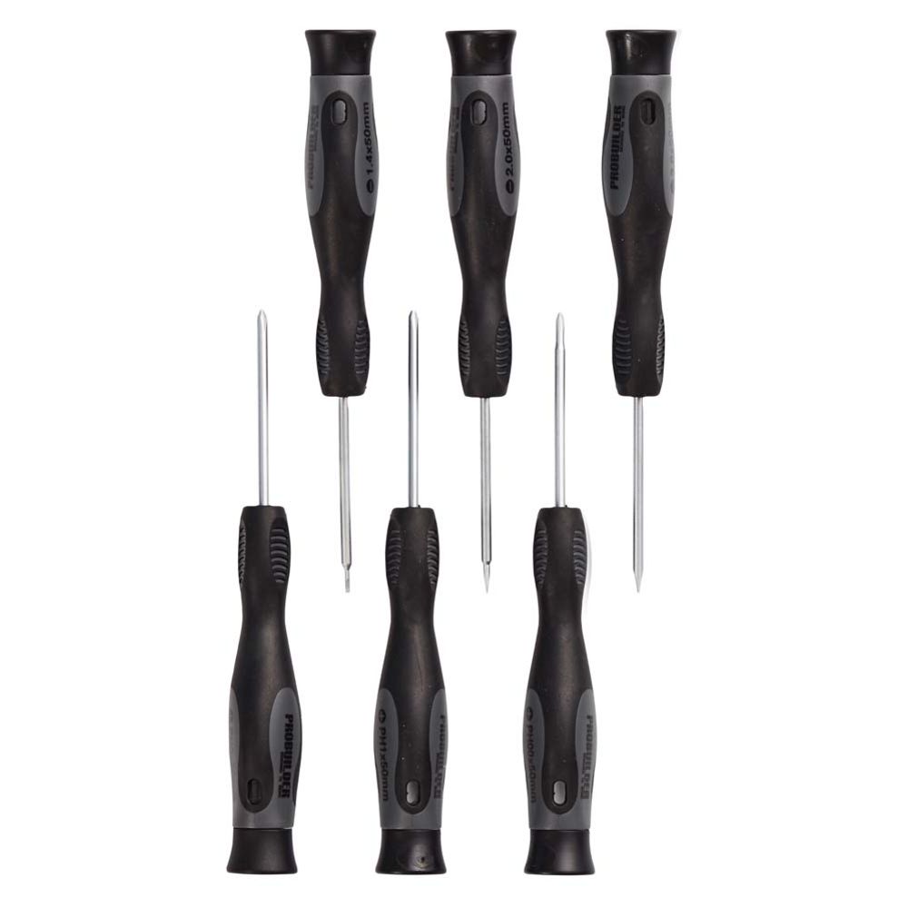 ProBuilder precisionsskruvmejslar 6 st