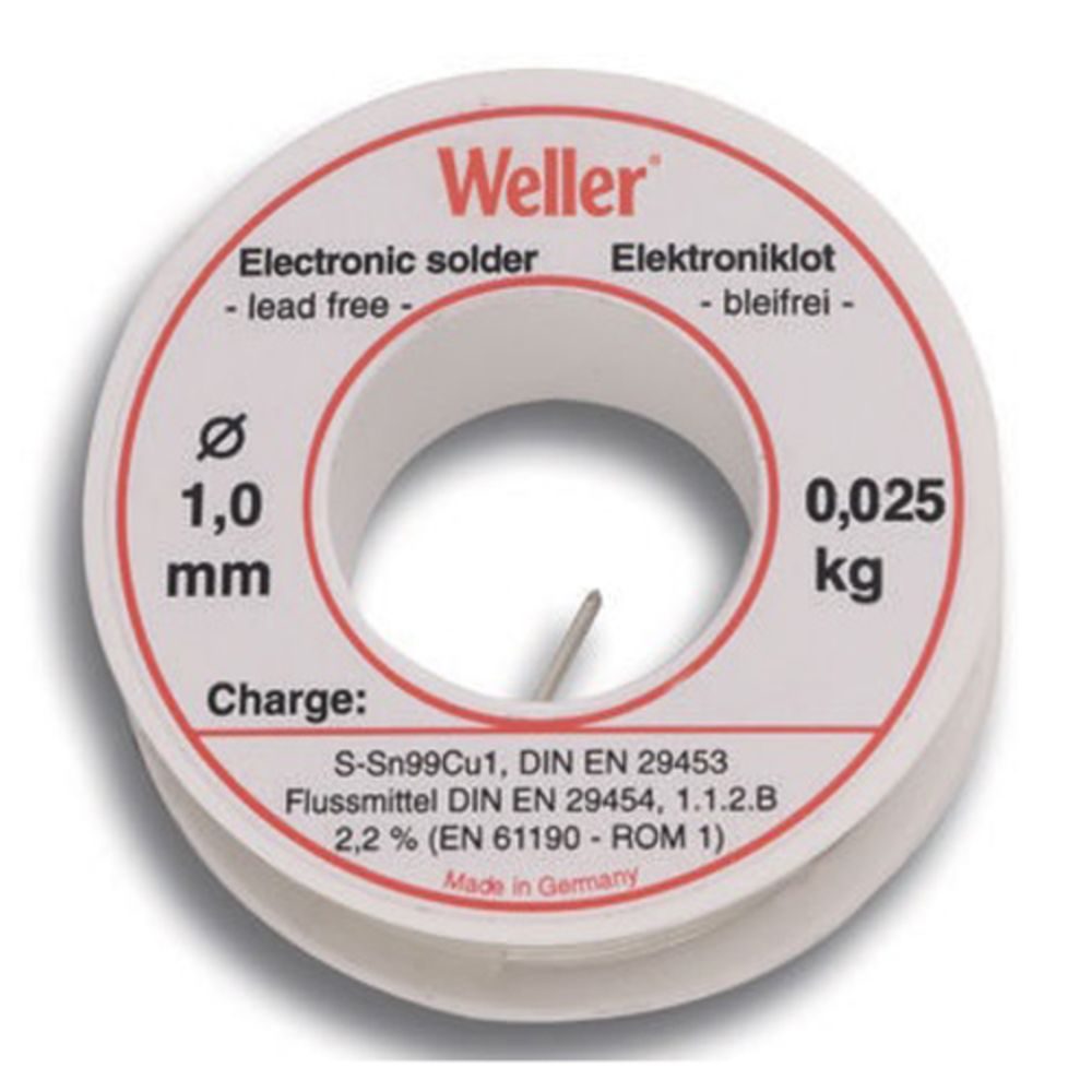 Weller EL99 juotostina 1,0 mm 100 g