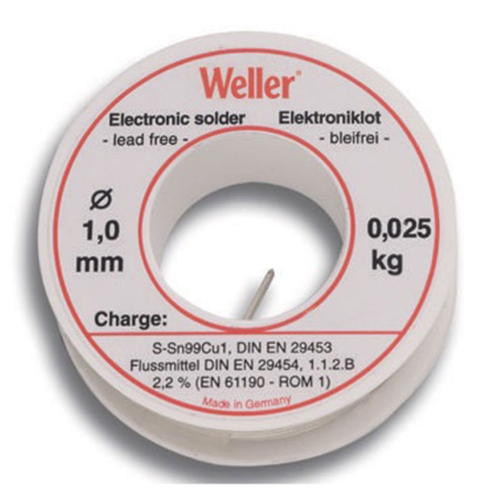 Weller EL99 jootetina 1,0 mm 100 g