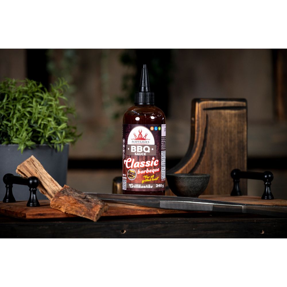 Poppamies BBQ Sauce Classic grillsås 340 g