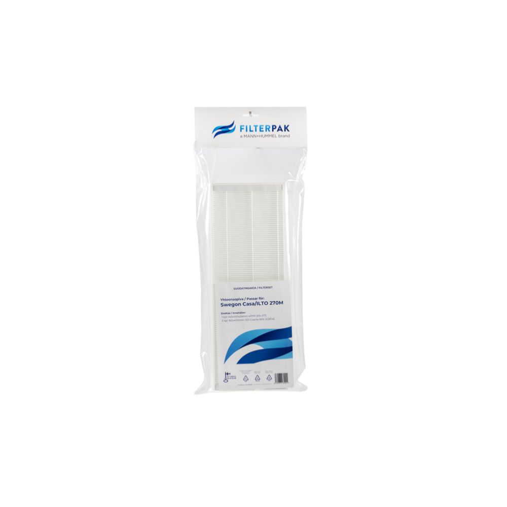 Filterpak Swegon Casa/ILTO 270M suodatinpakkaus