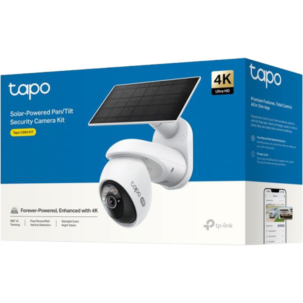 TP-Link Tapo C660 kit övervakningskamera med solpanel