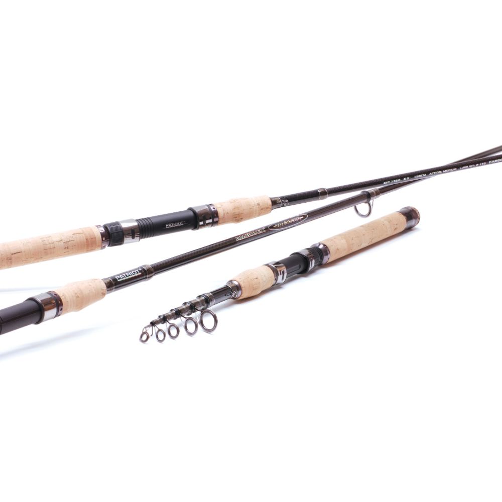 Patriot Ambidex Trekker teleskooppinen avokelavapa 180 cm 2-15 g