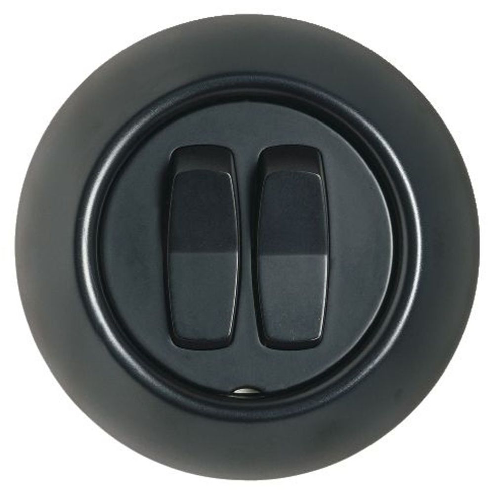 Schneider Electric Renova 5-kronbrytare infällt svart