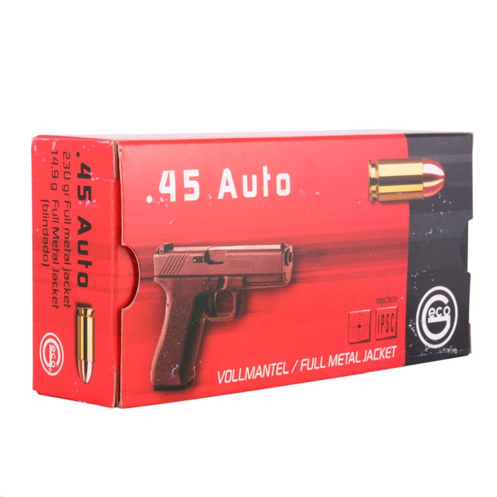Geco .45 Auto FMJ 14,9g/230gr 50 kpl