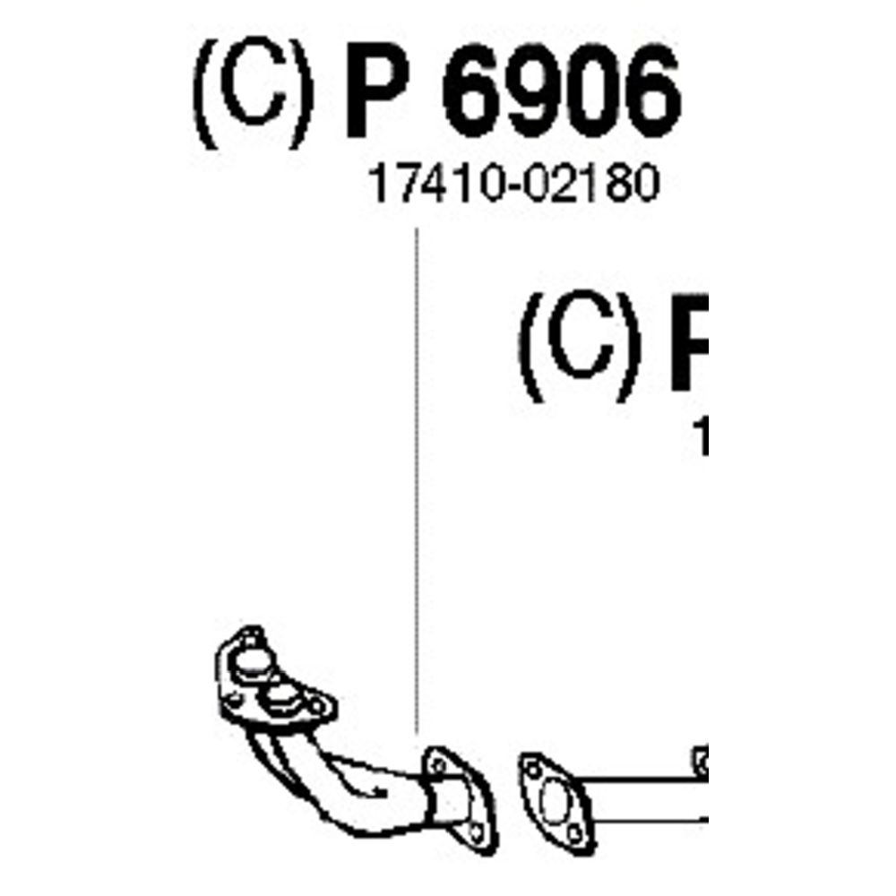 Avgasrör 14-6849