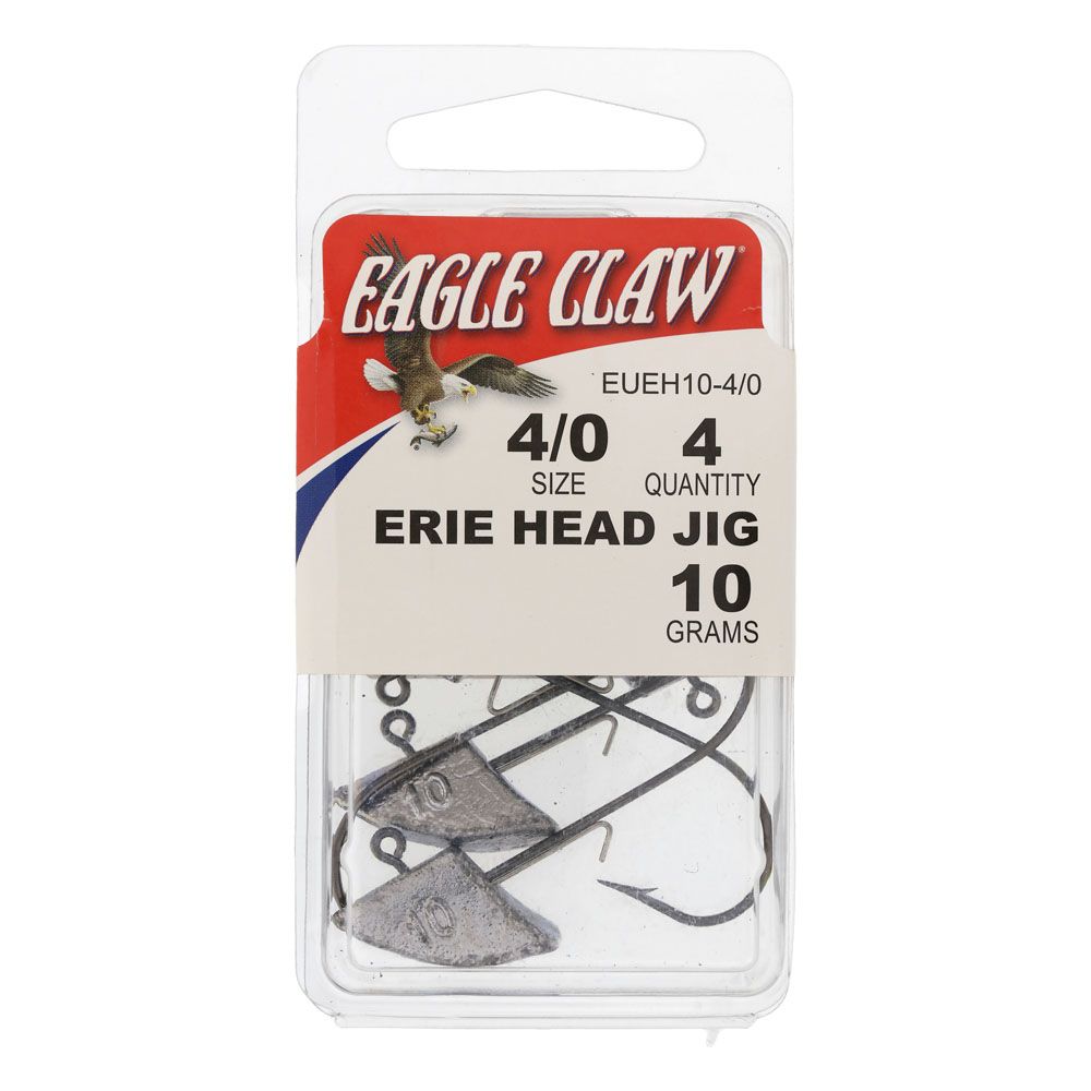 Eagle Claw Erie jiggskalle 4 st