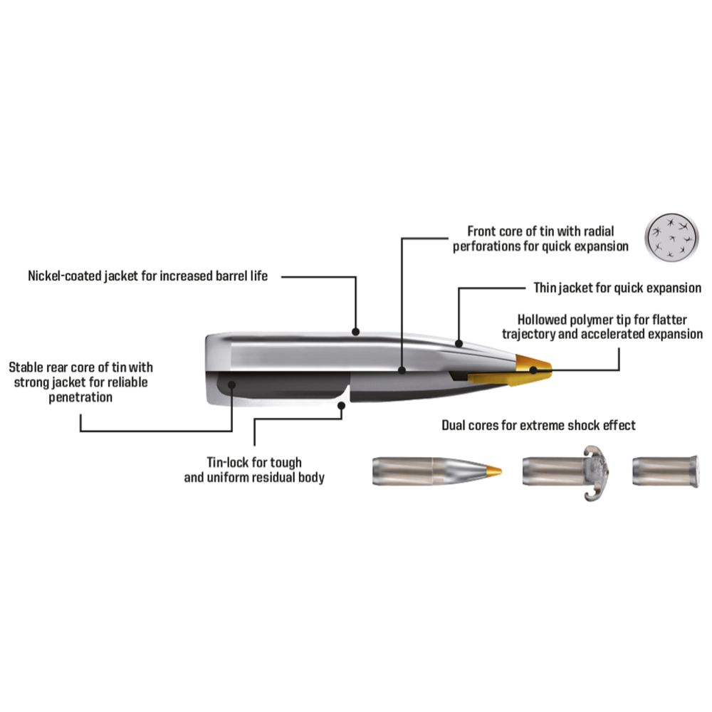 Norma Evostrike 9,3x62 11.9 g /184 gr 20 kpl