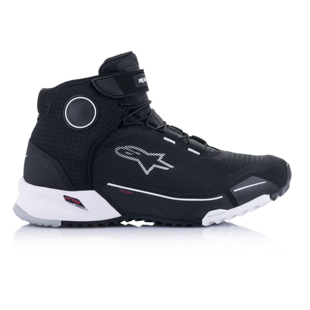 Alpinestars CR-X Drystar MC-skor svart/vit