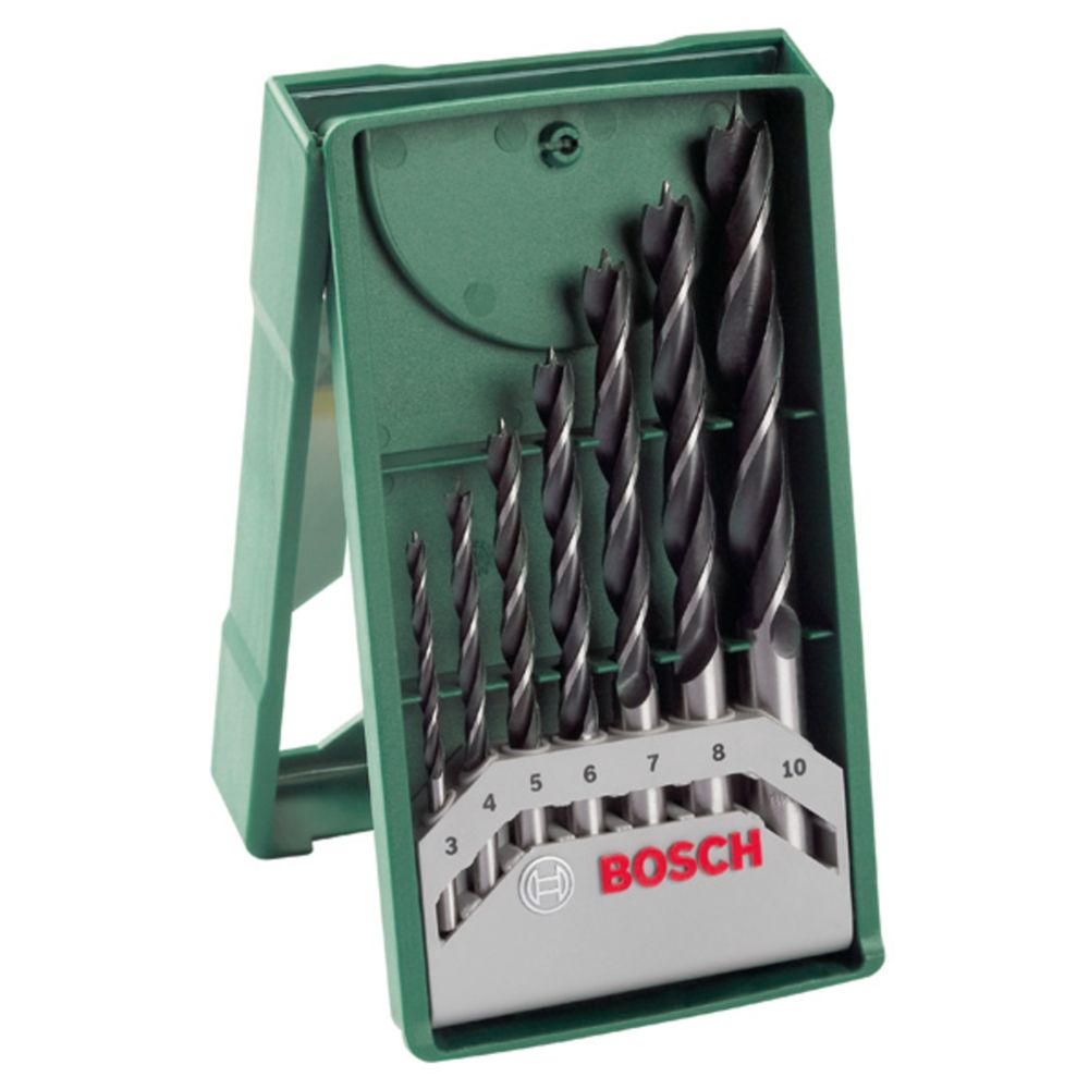 Bosch puidupuuride komplekt 3-10 mm 7 osa