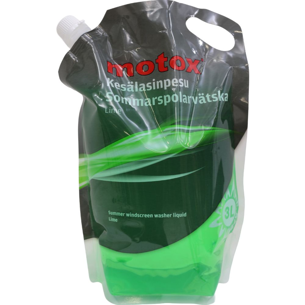 Motox suvine klaasipesuvedelik, laim, 3 l