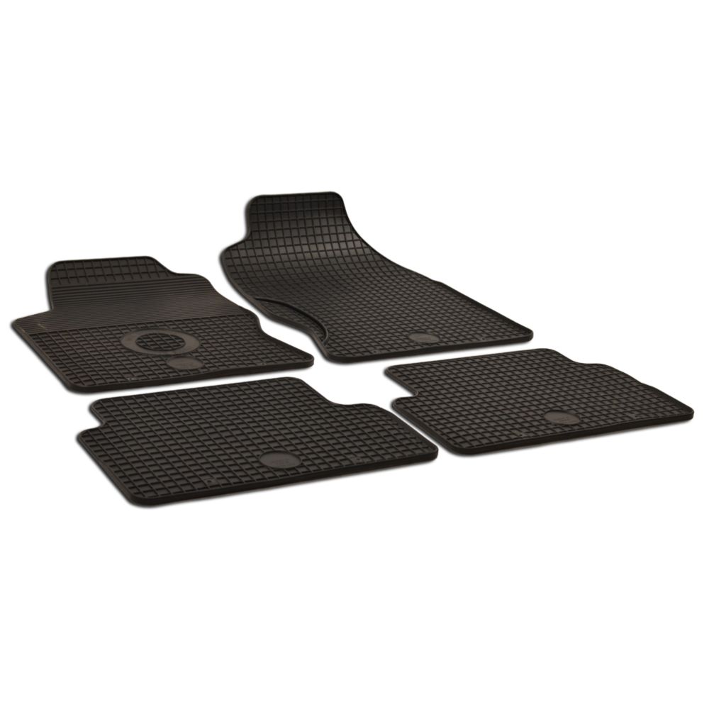 Kummimattide komplekt, Ford Focus, 99—04, must