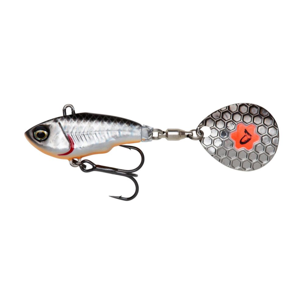Savage Gear Fat Tail Spin lippauistin 6,5 cm 16 g väri: Black Magic