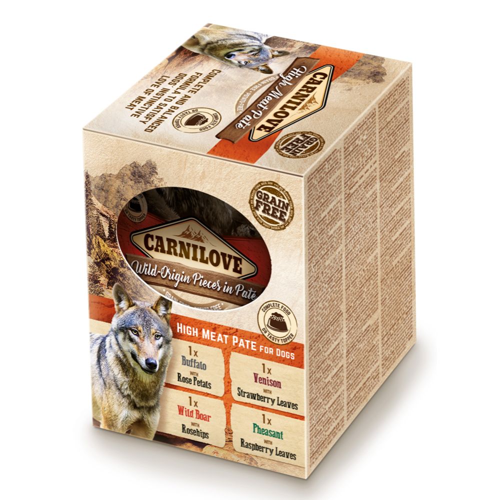 Carnilove koiran pateelajitelma 4 x 300 g
