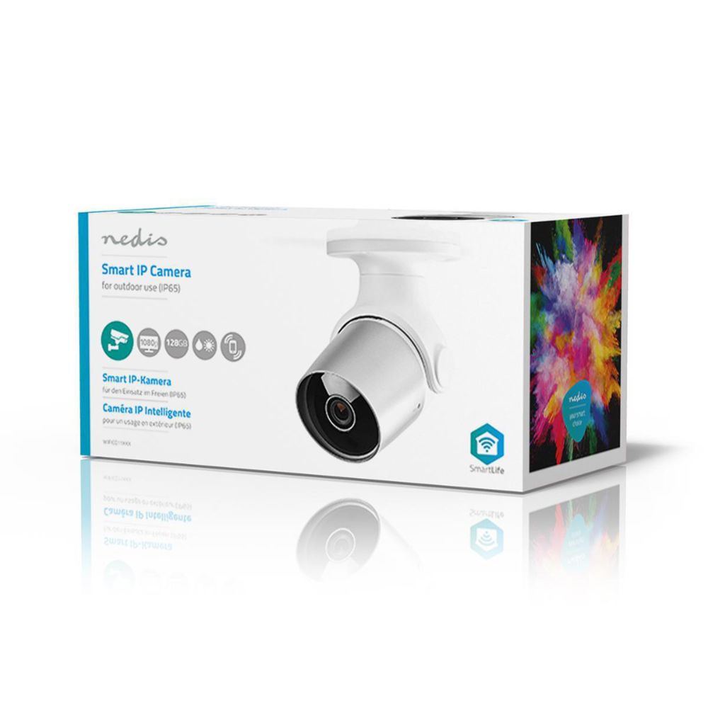 Nedis SmartLife IP-valvontakamera ulkokäyttöön Full HD 1080p IP65