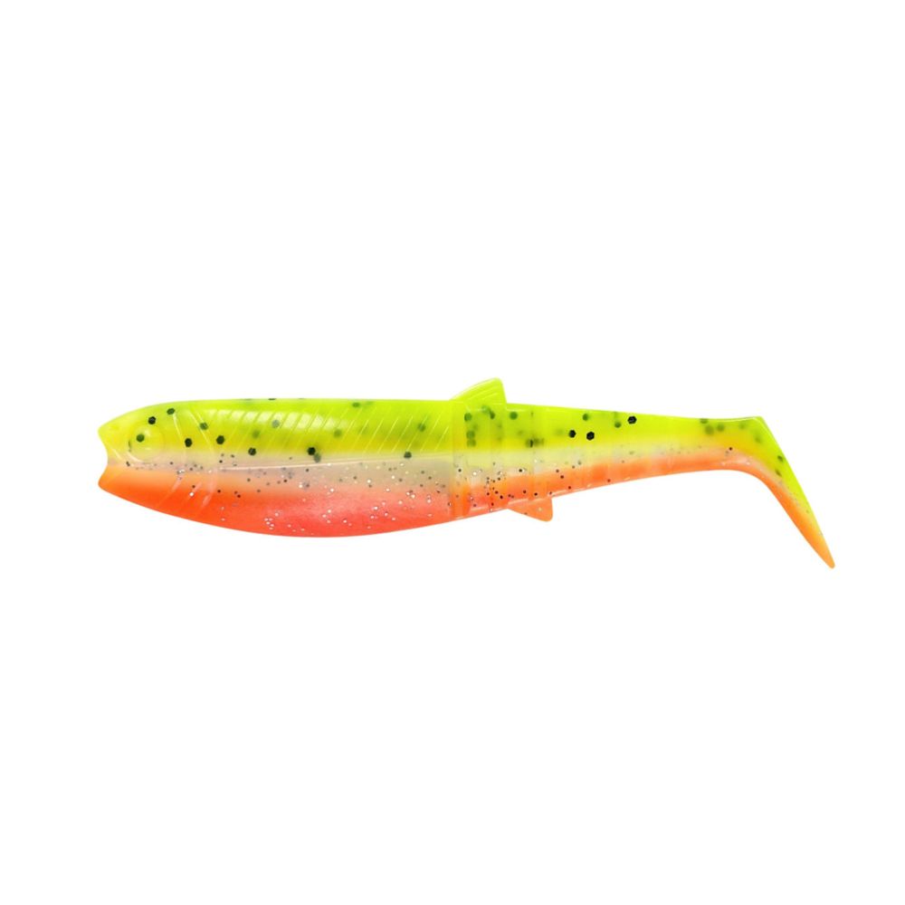 Savage Gear Cannibal Shad jigi 8 cm 5 g 5 kpl väri: Olive Hot Orange