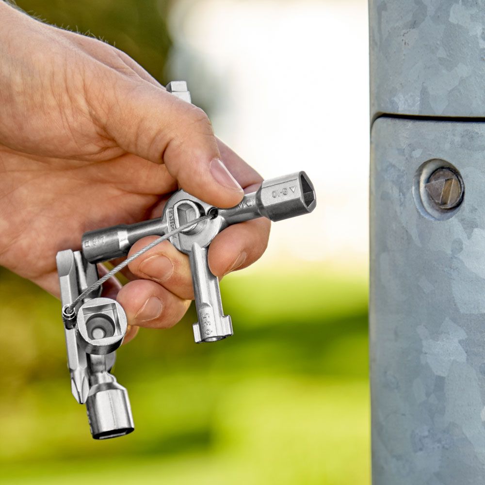 Knipex® 00 11 01 TwinKey elskåpsnyckel